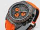 Super Clone Rolex Diw Daytona Noob Factory Forged Carbon Orange Nylon Strap Swiss 4130 (3)_th.jpg